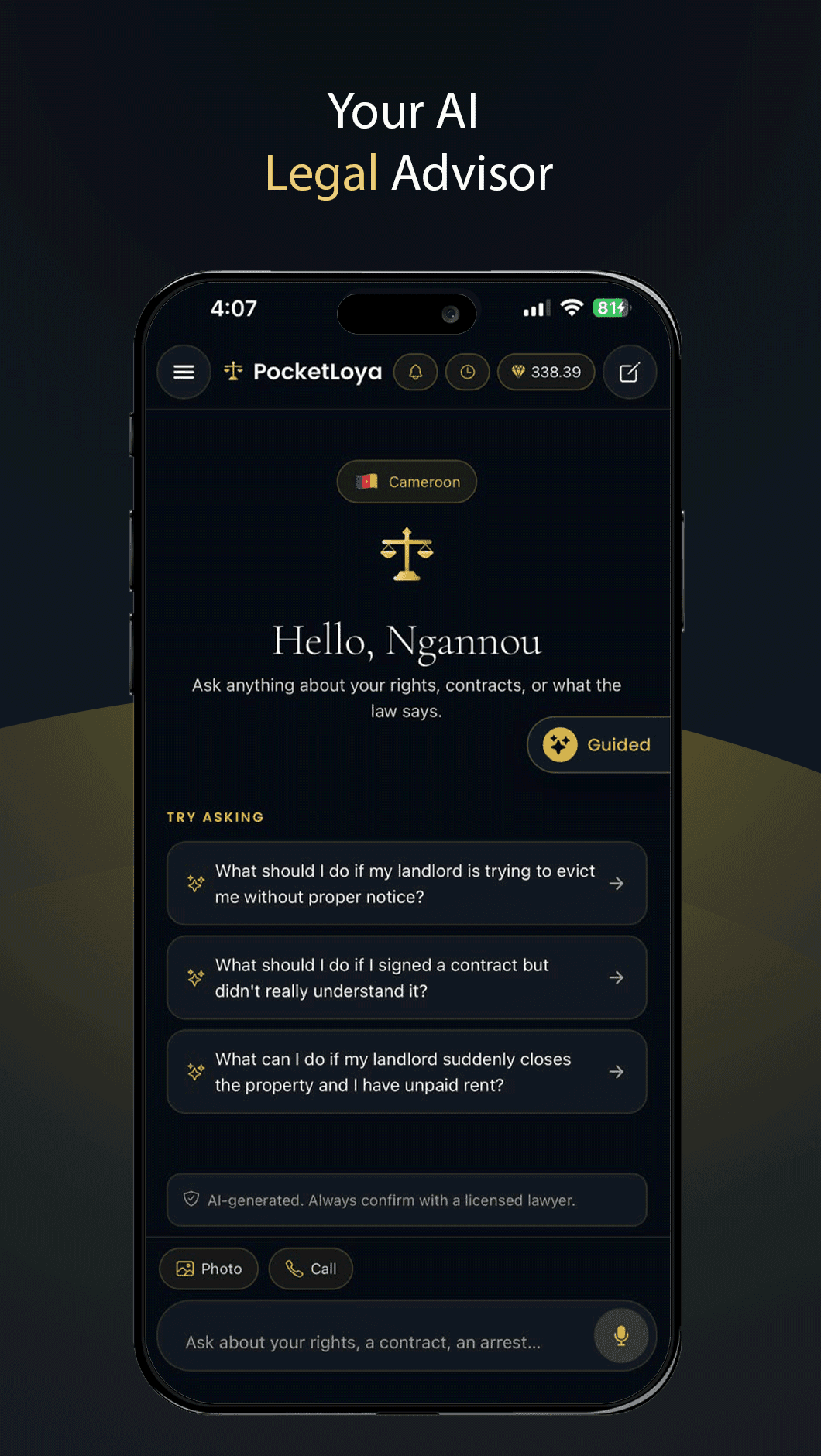 AI Legal Advisor